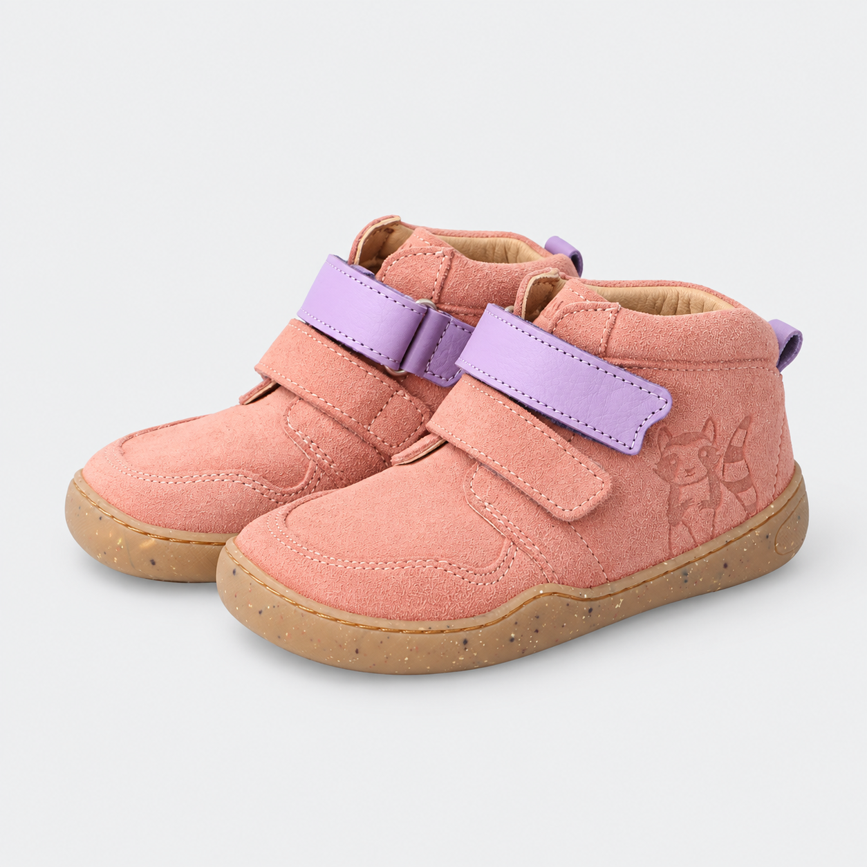 bLIFESTYLE streifenhörnchenSTYLE Barfußschuh – Altrosa V16103L610-27