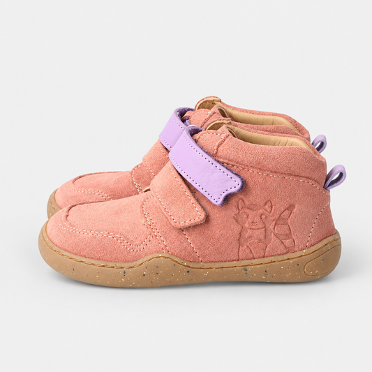 bLIFESTYLE streifenhörnchenSTYLE Barfußschuh – Altrosa V16103L610-27