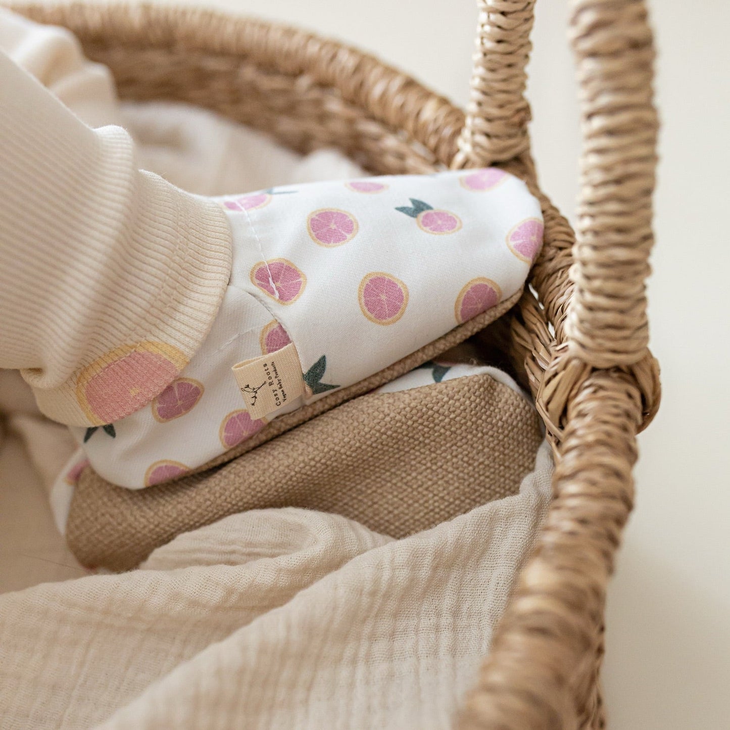 Cosy Roots Vegan Shoes Little Grapefruits – Seitenansicht