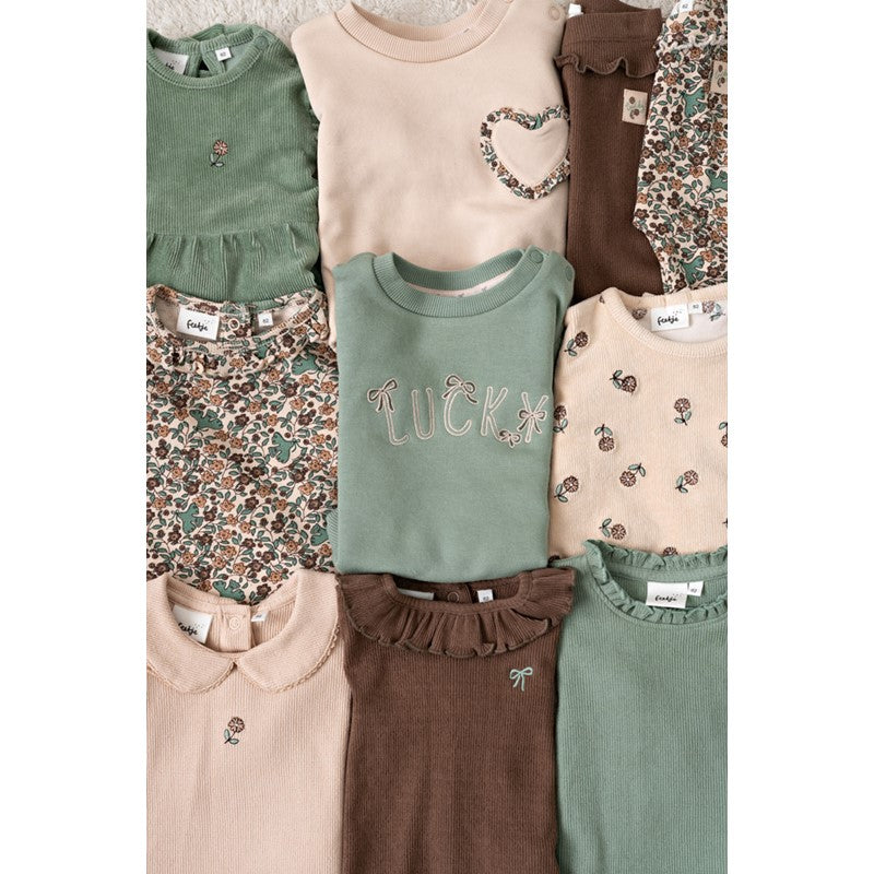 feetje Kastiger Sweater Oversized - Lucky Bloombird 51602887 – Natur