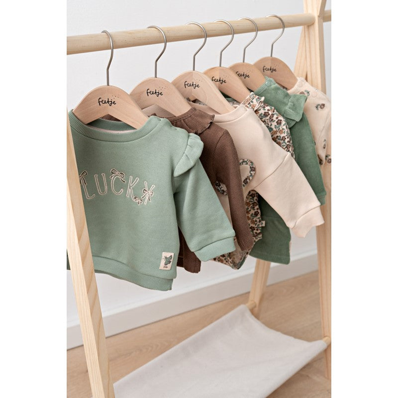 feetje Kastiger Sweater Oversized - Lucky Bloombird 51602887 – Natur