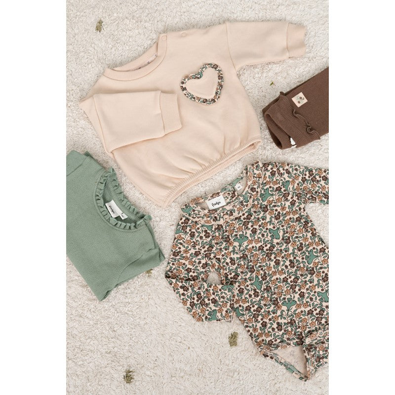 feetje Kastiger Sweater Oversized - Lucky Bloombird 51602887 – Natur