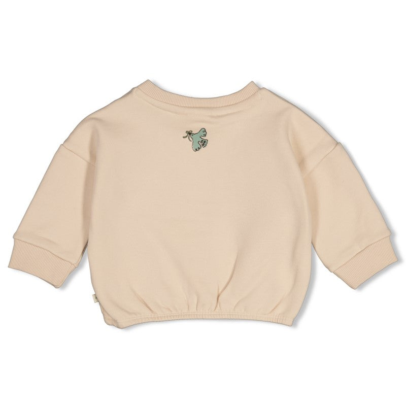 feetje Kastiger Sweater Oversized - Lucky Bloombird 51602887 – Natur