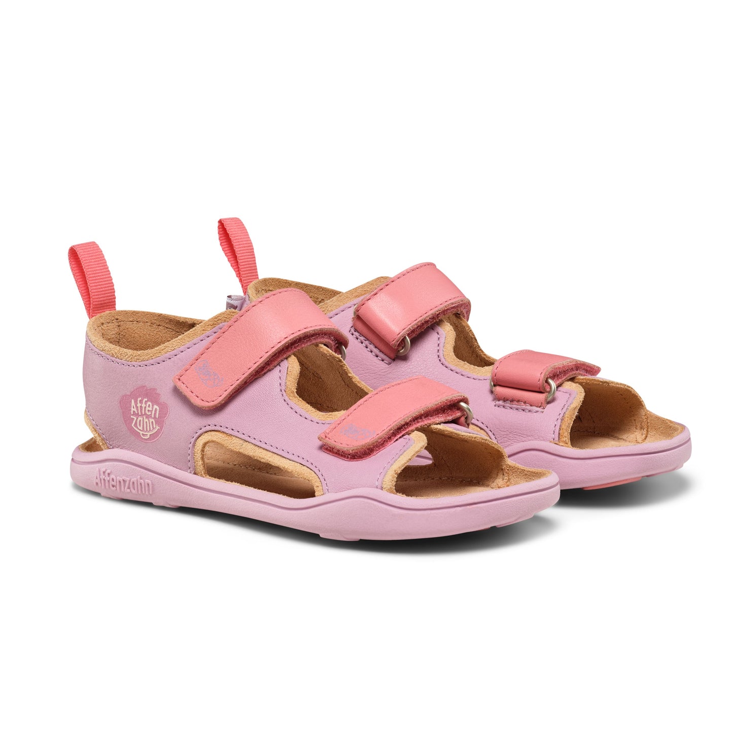 Affenzahn Sandal Leather Airy Otter Rose