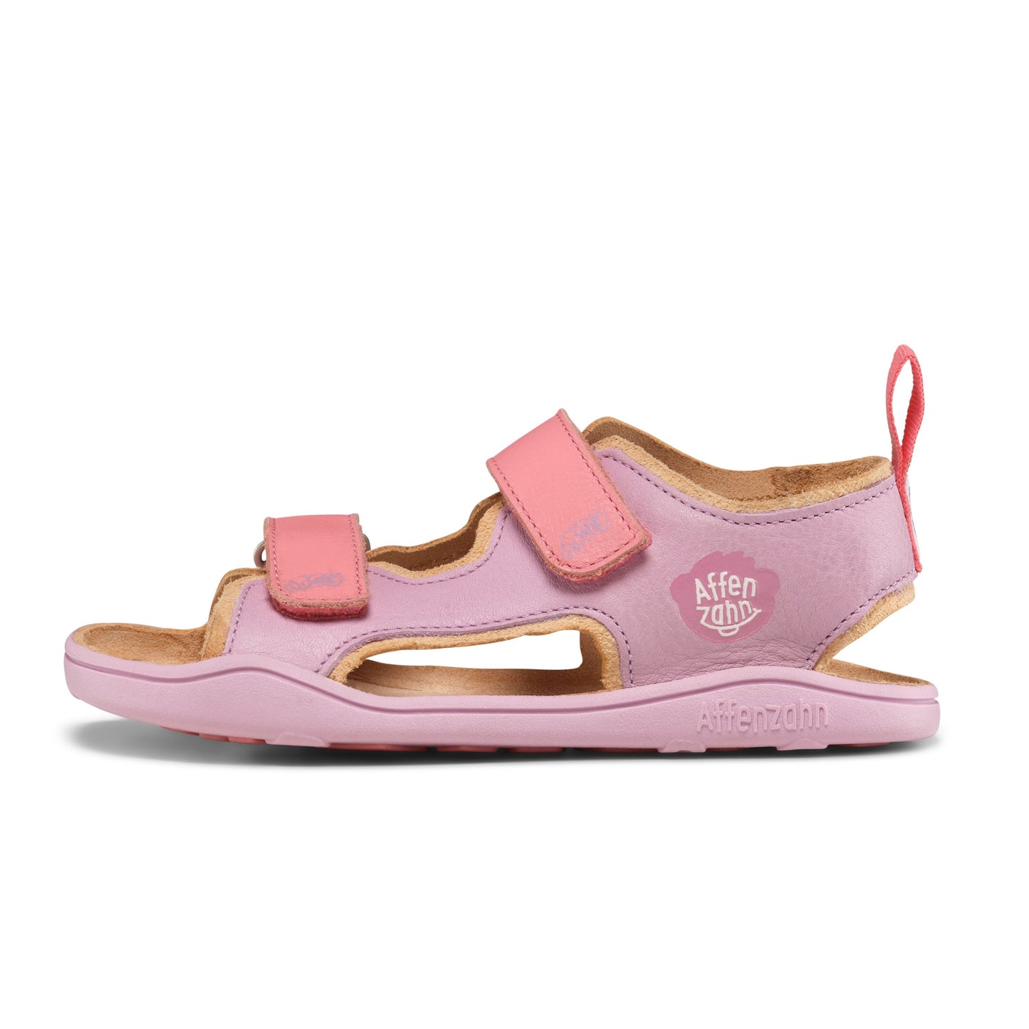 Affenzahn Sandal Leather Airy Otter Rose