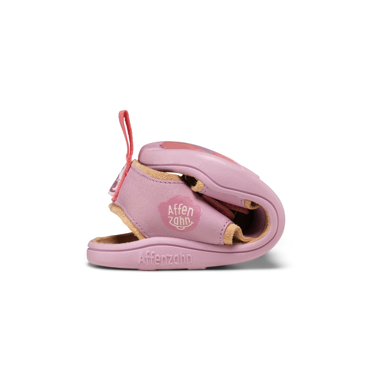 Affenzahn Sandal Leather Airy Otter Rose