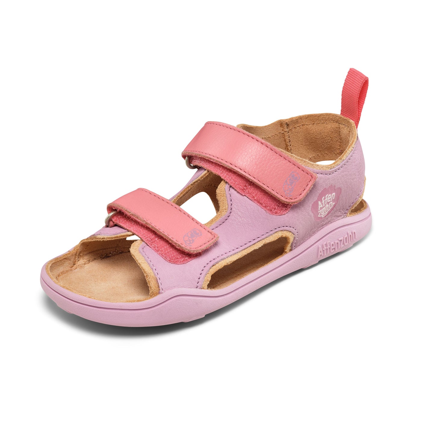 Affenzahn Sandal Leather Airy Otter Rose