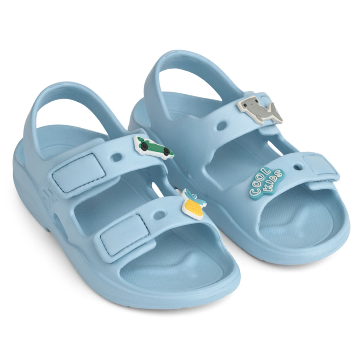 Liewood Lilo Sandals with Charts beach blue