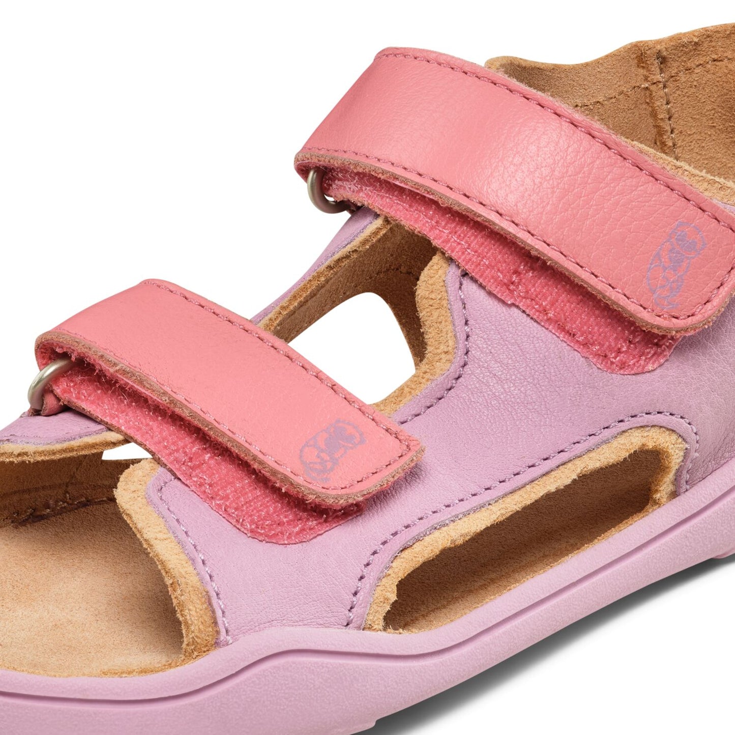 Affenzahn Sandal Leather Airy Otter Rose