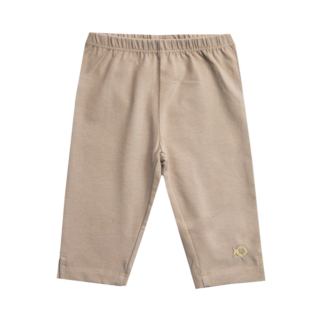 Week-end à la mer Kinder Leggings Organic – Sand