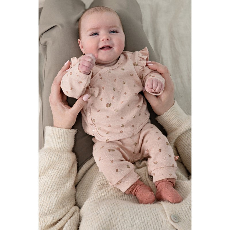 feetje Gerippte Hose - Rosa