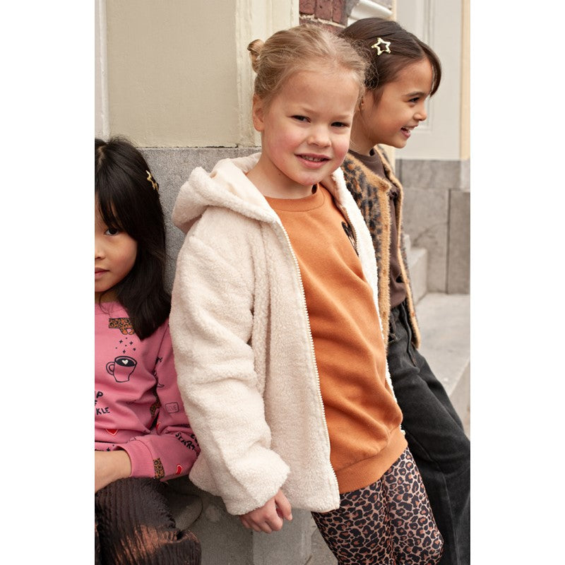 jubel Sweater mit Rückendruck Relaxed Fit - City Chic Camel
