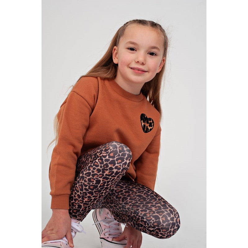 jubel Sweater mit Rückendruck Relaxed Fit - City Chic Camel