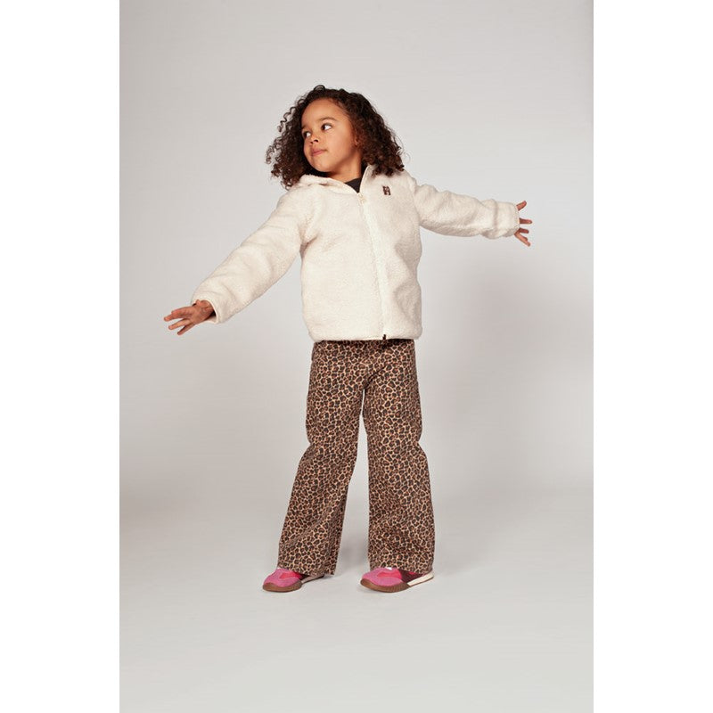 jubel Teddy Jacke mit Kapuze - City Chic