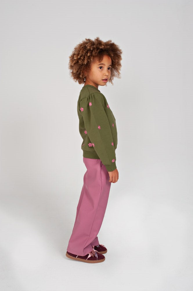 Jubel Longsleeve Moon Flowers Olive  91600467