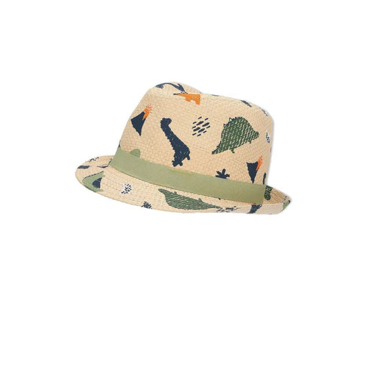 Sterntaler Strohhut UV Schutz 1612281 – Dino Sand