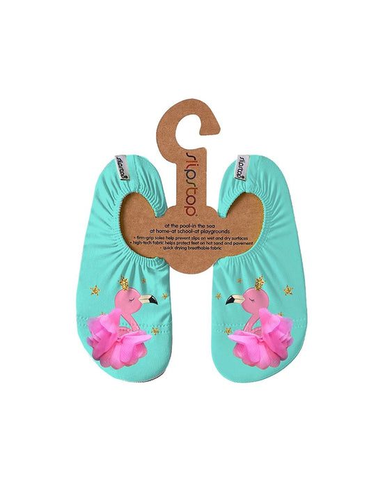 SlipStop Kinder Badeschuhe Tiny Flamingo
