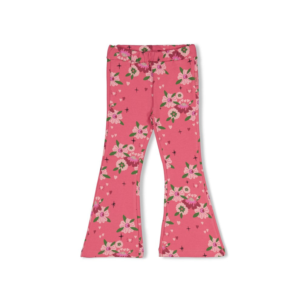 Jubel Schlaghose AOP Moon Flowers Rosa 92200520