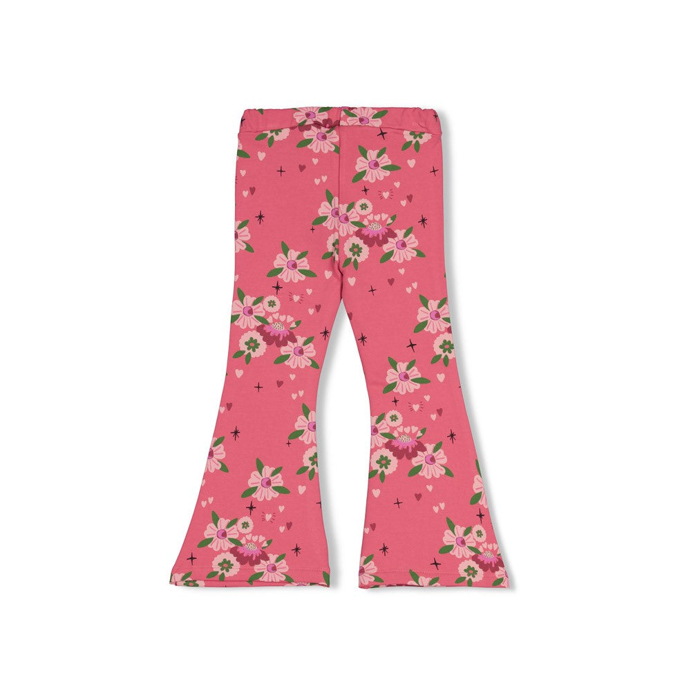 Jubel Schlaghose AOP Moon Flowers Rosa 92200520