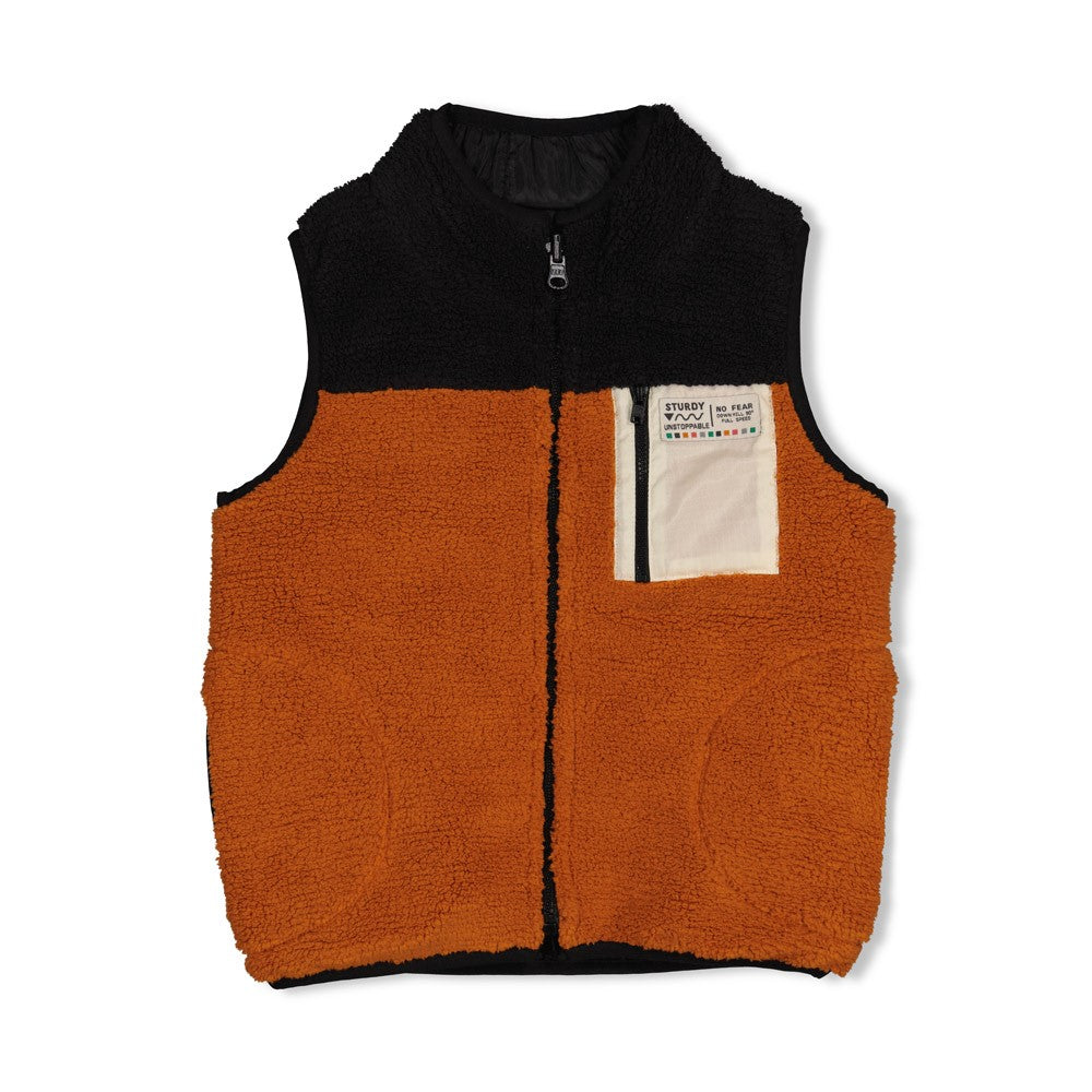 Sturdy Teddy Wendeweste - Mountain Top Anthrazit 71300093