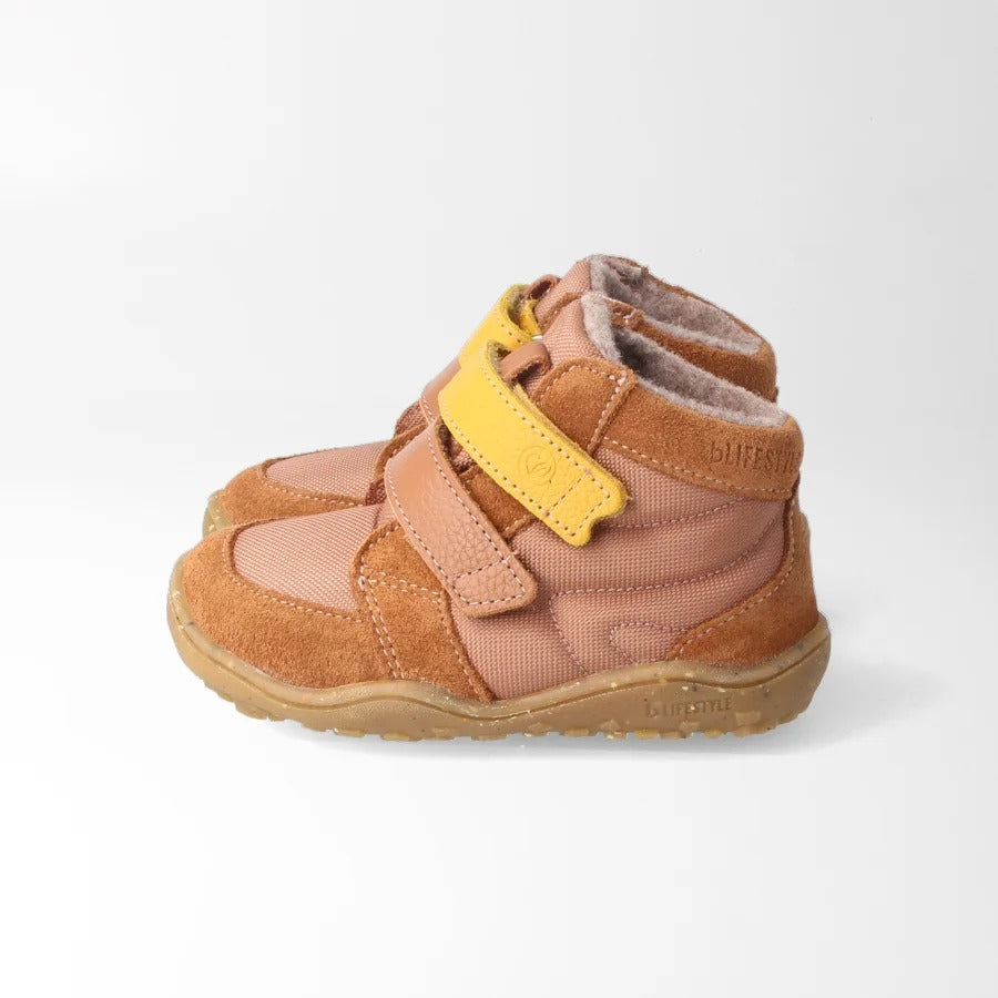 bLIFESTYLE Barfuß-Halbschuh biberSTYLE TEX in haselnuss bei MINIBEB