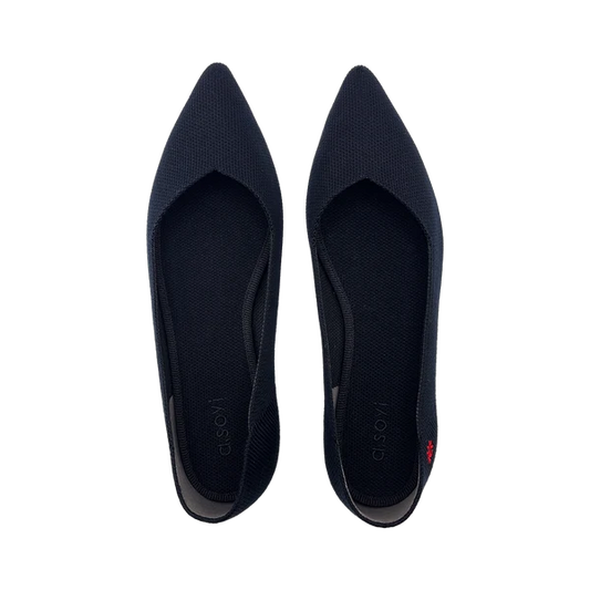 a.soyi Flat Elea Black