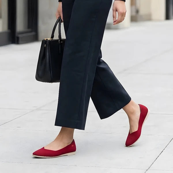 a.soyi Flat Elea red