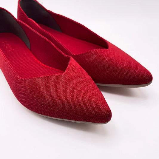 a.soyi Flat Elea red