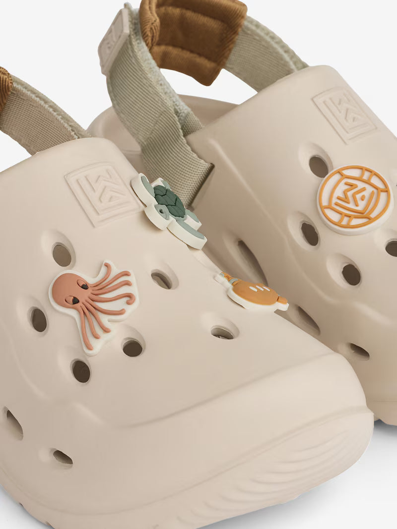 Liewood „Milas“ Sandalen – Leichte Freiheit in Creme für warme Tage