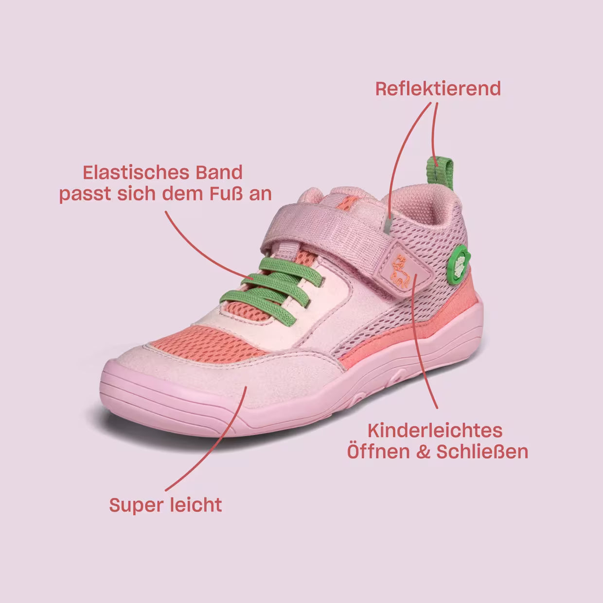 Affenzahn Halbschuh Vegan Cheerly Einhorn