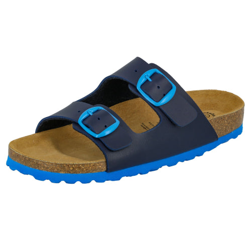 Lico Pantoffeln Bioline kids Marine/Blue