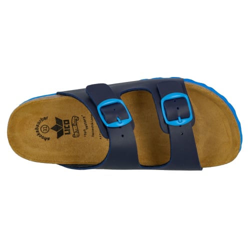 Lico Pantoffeln Bioline kids Marine/Blue