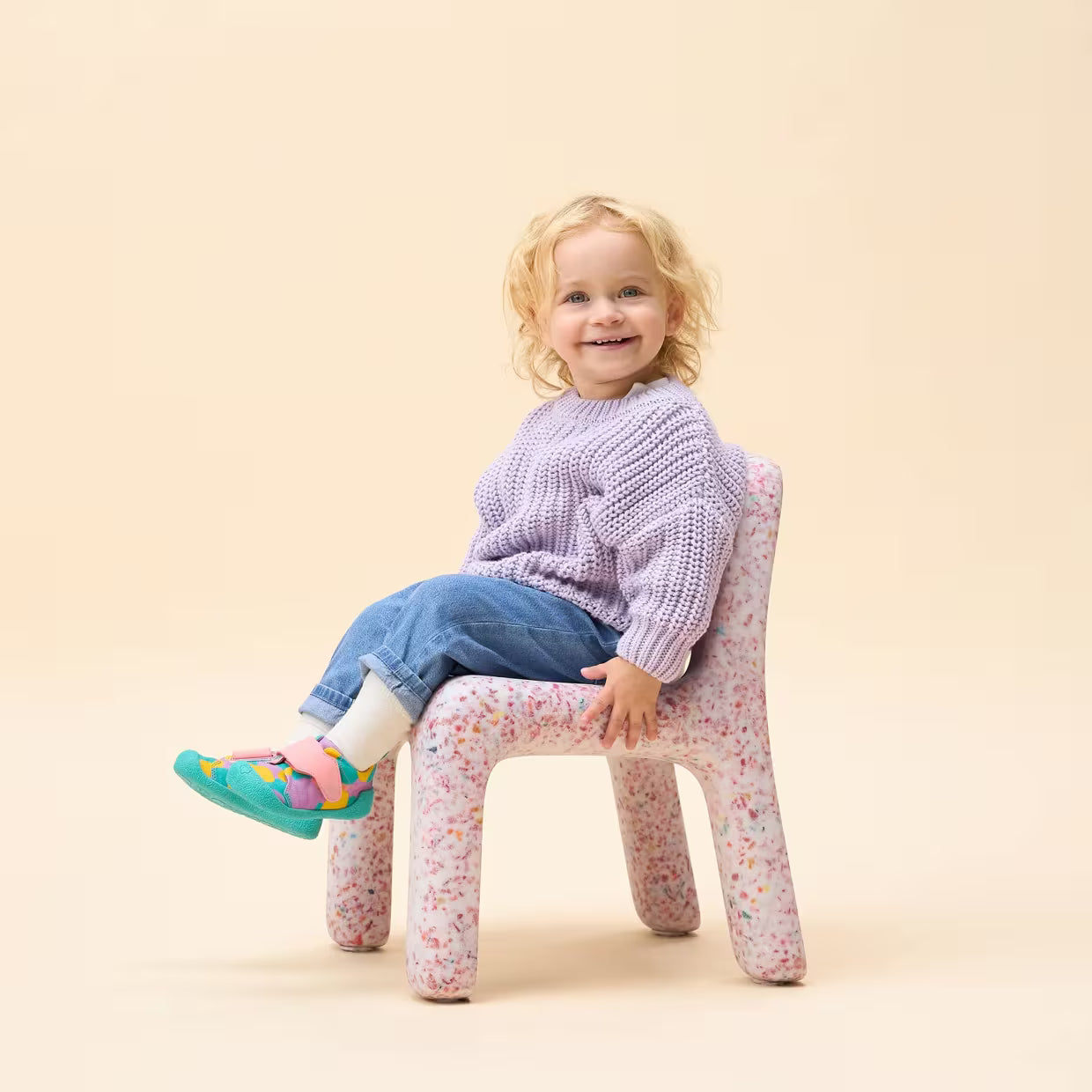 Affenzahn Prewalker Cotton Smally Owl Pink