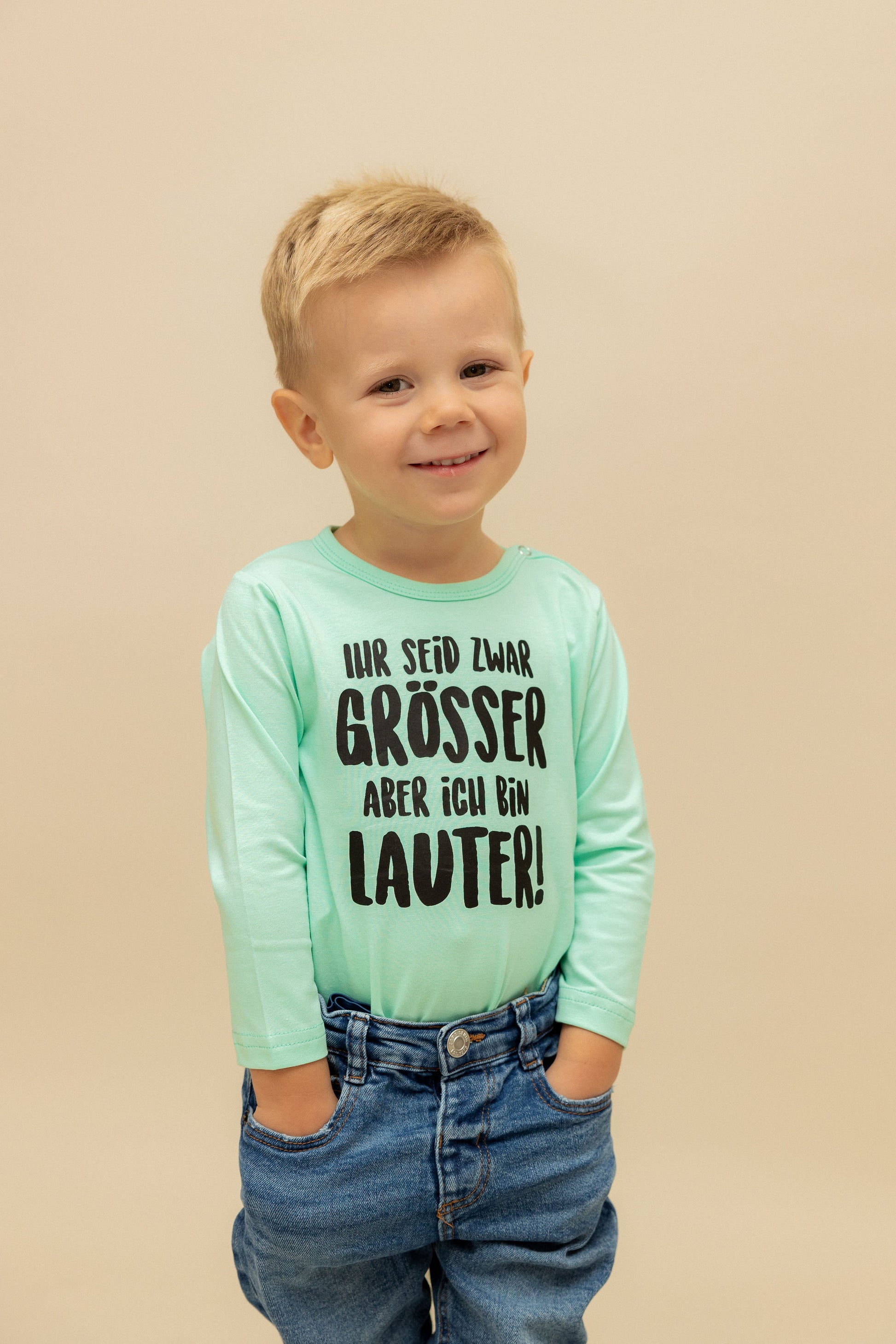 "…aber ich bin lauter" Body mint