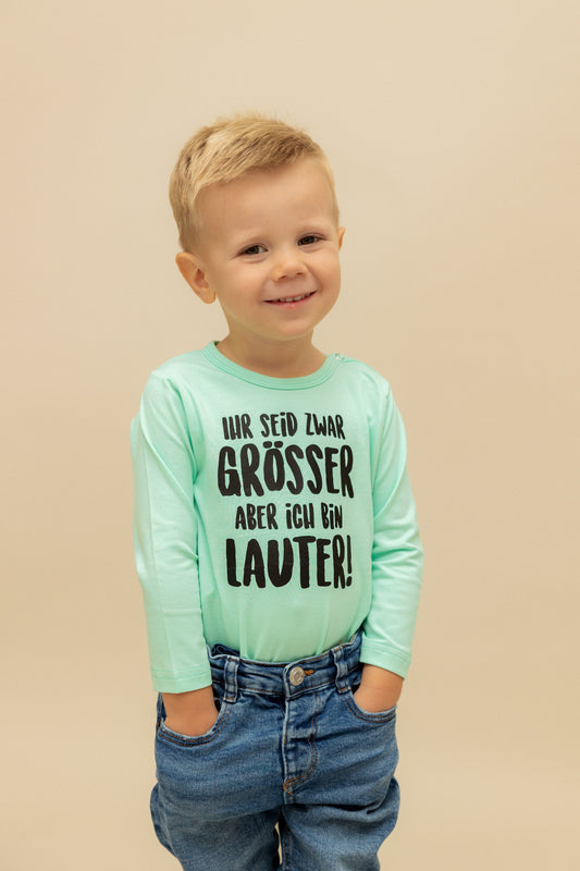 "…aber ich bin lauter" Body mint