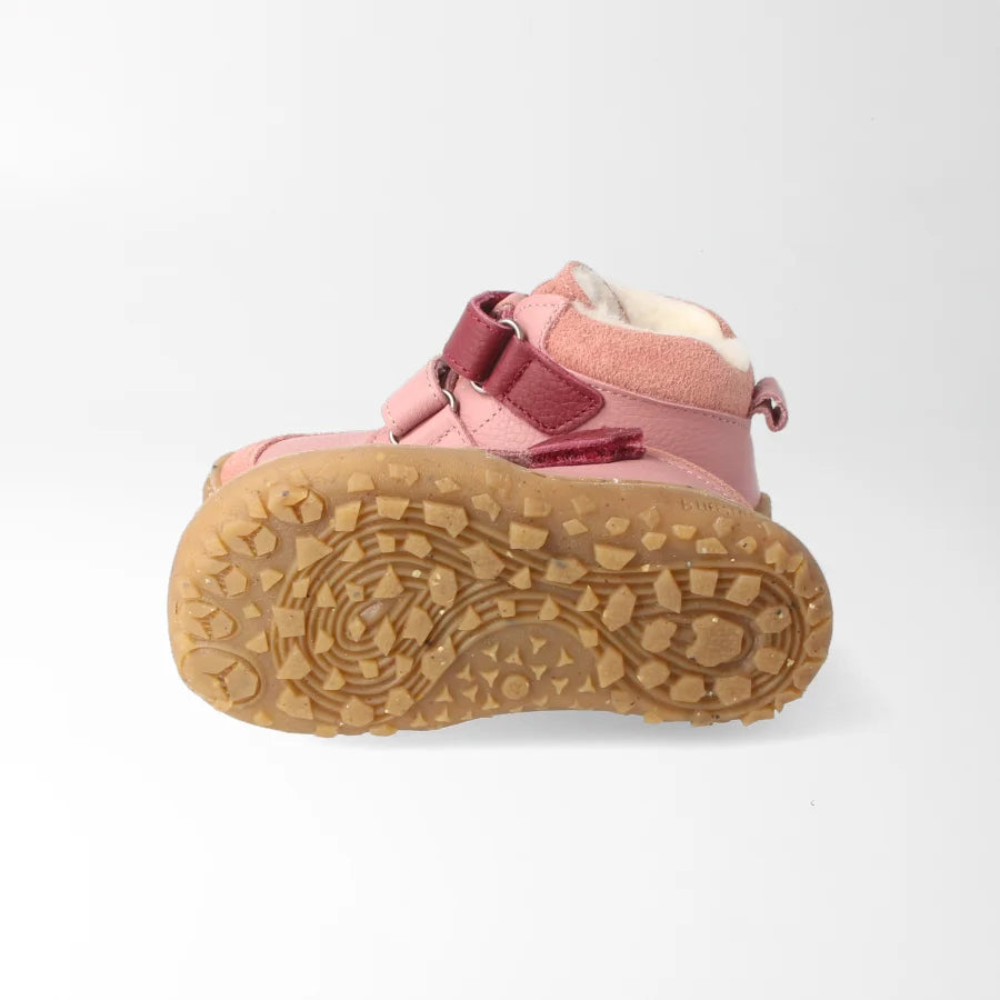 bLIFESTYLE VEGAN Barfuß-Halbschuh WaschbärSTYLE NAP altrosa