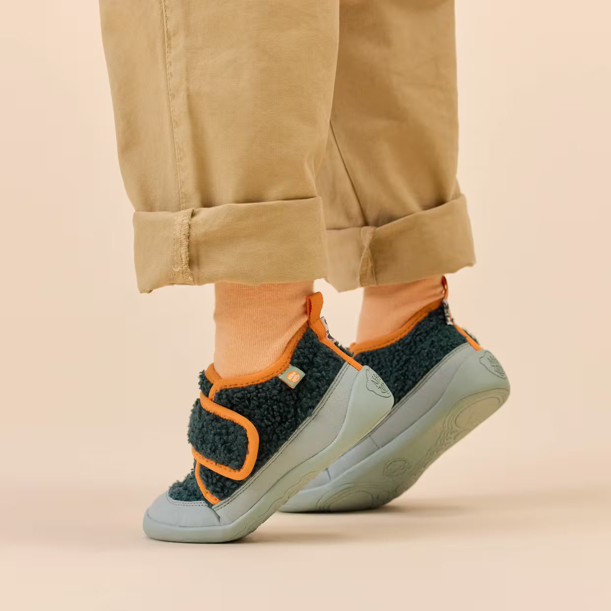 Slipper Vegan Fleecy Bunny Petrol