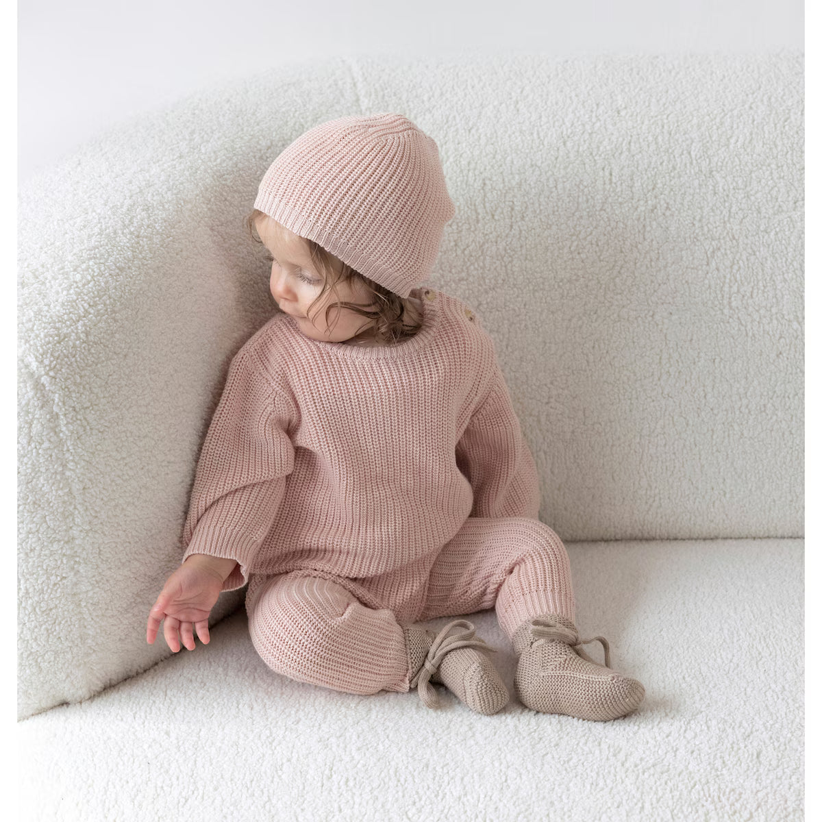 feetje Strickhose Rosa