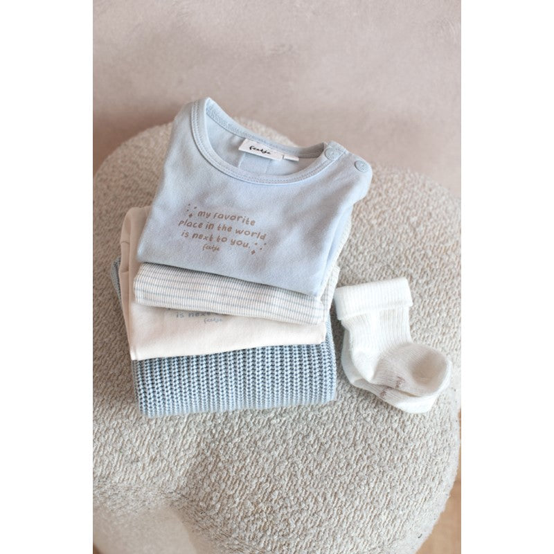 feetje Longsleeve - The Magic is in You blau