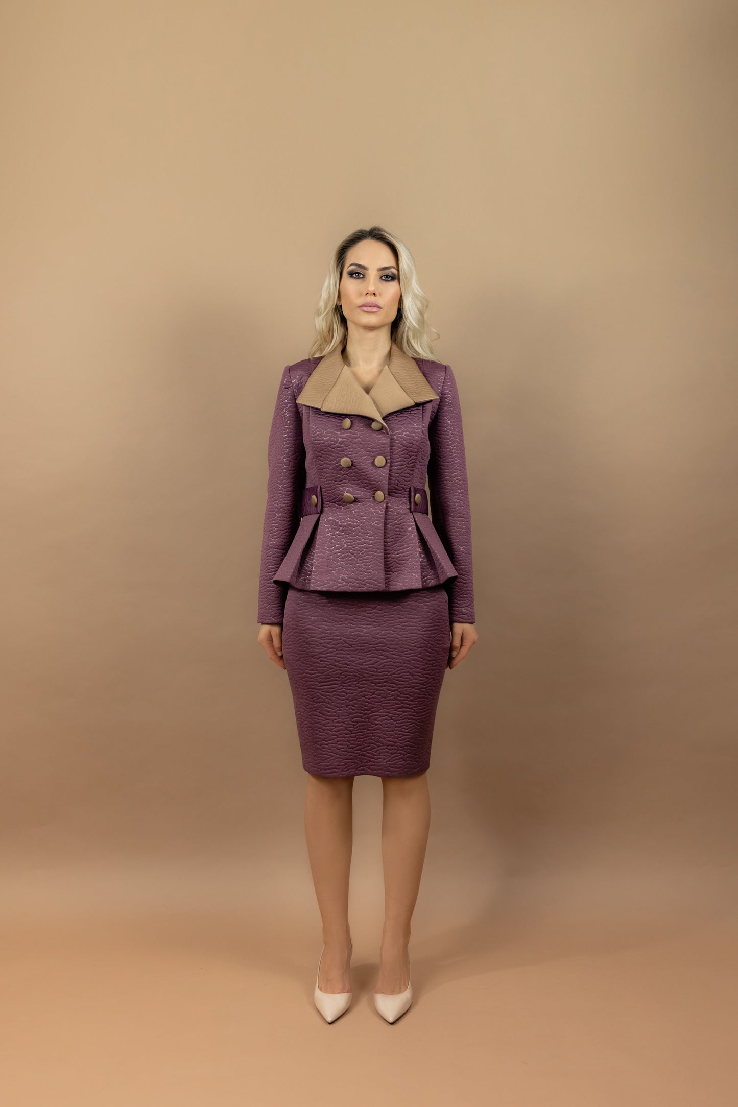 MYMAR Design Mode - Blazer & Rock Rosa/ Gold