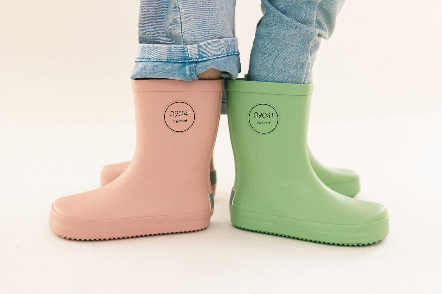 0904 Barfuß Gummistiefel Rosa