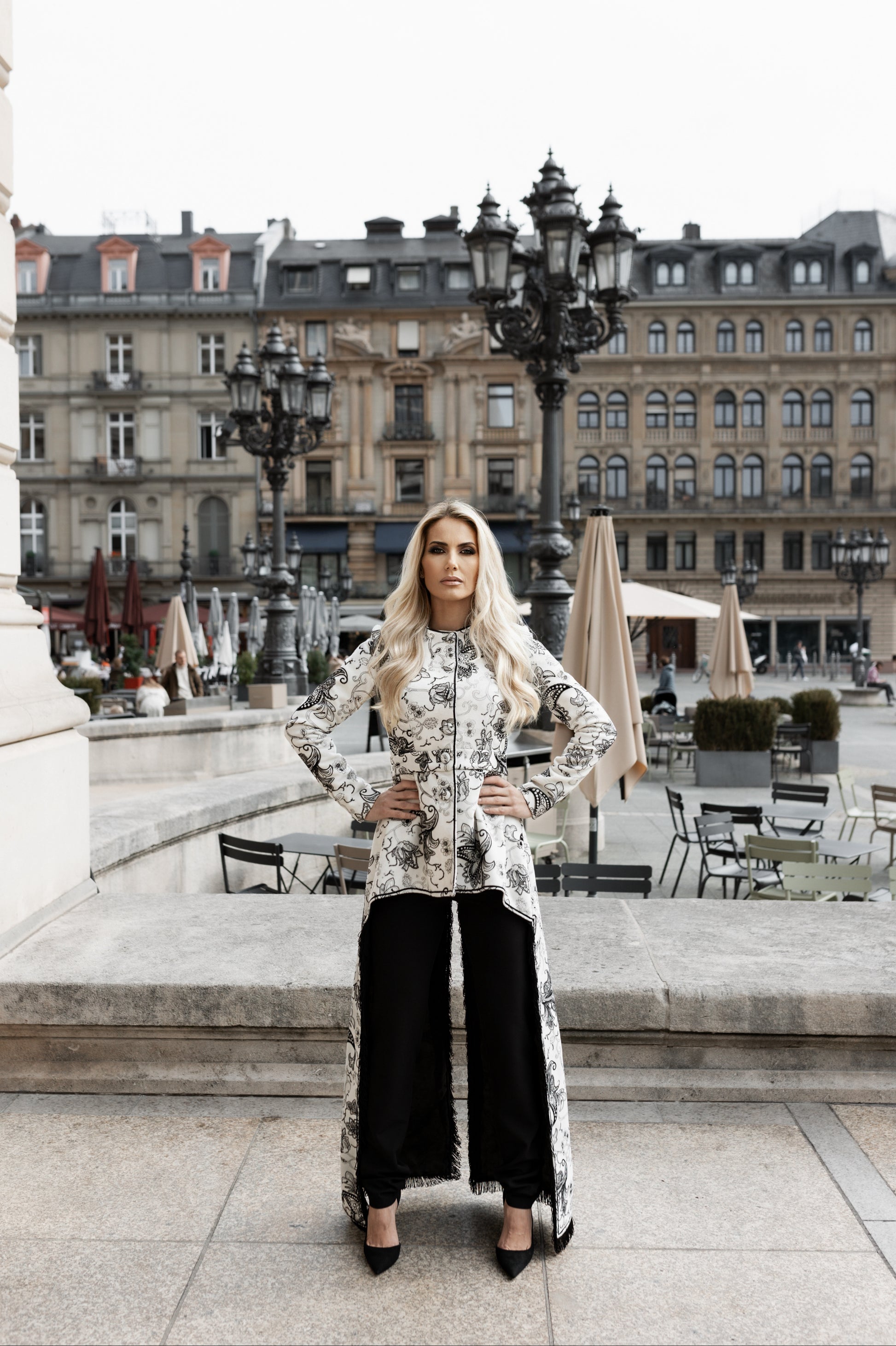 MYMAR Italy Design Mode - Mantel aus Wolle