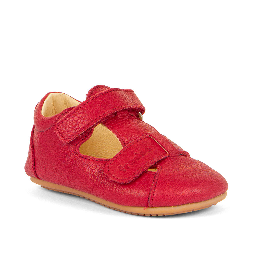 Krabbel Sandalen /Hausschuhe Rot