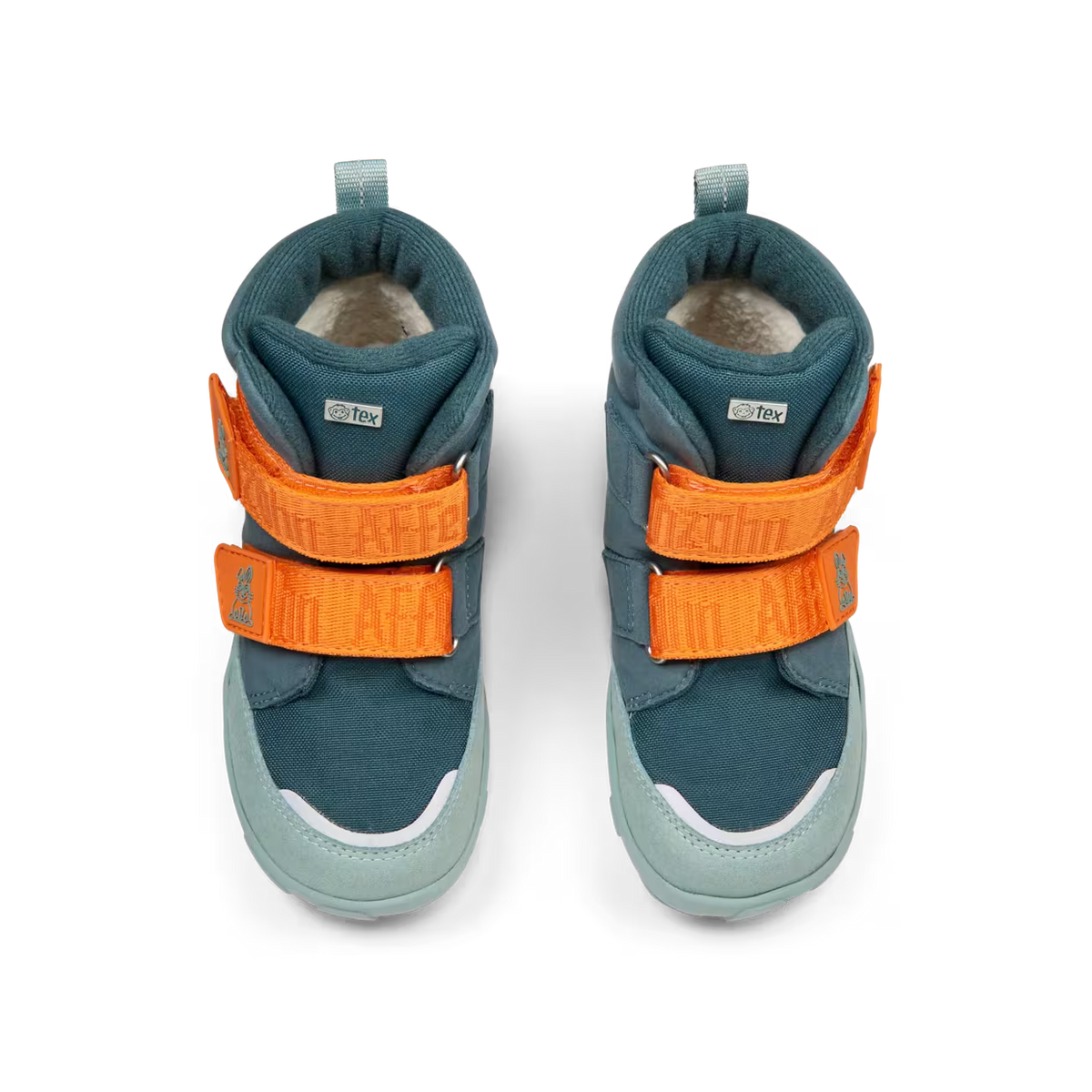 Affenzahn Mid Boot Vegan Comfy Bunny Petrol