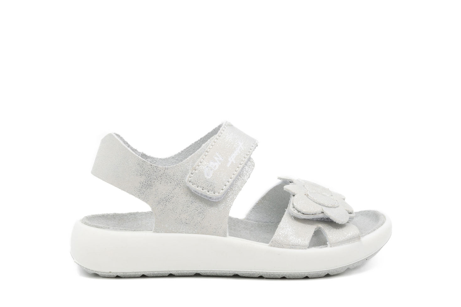 Sport Silver Sandalette/Memory Sohle