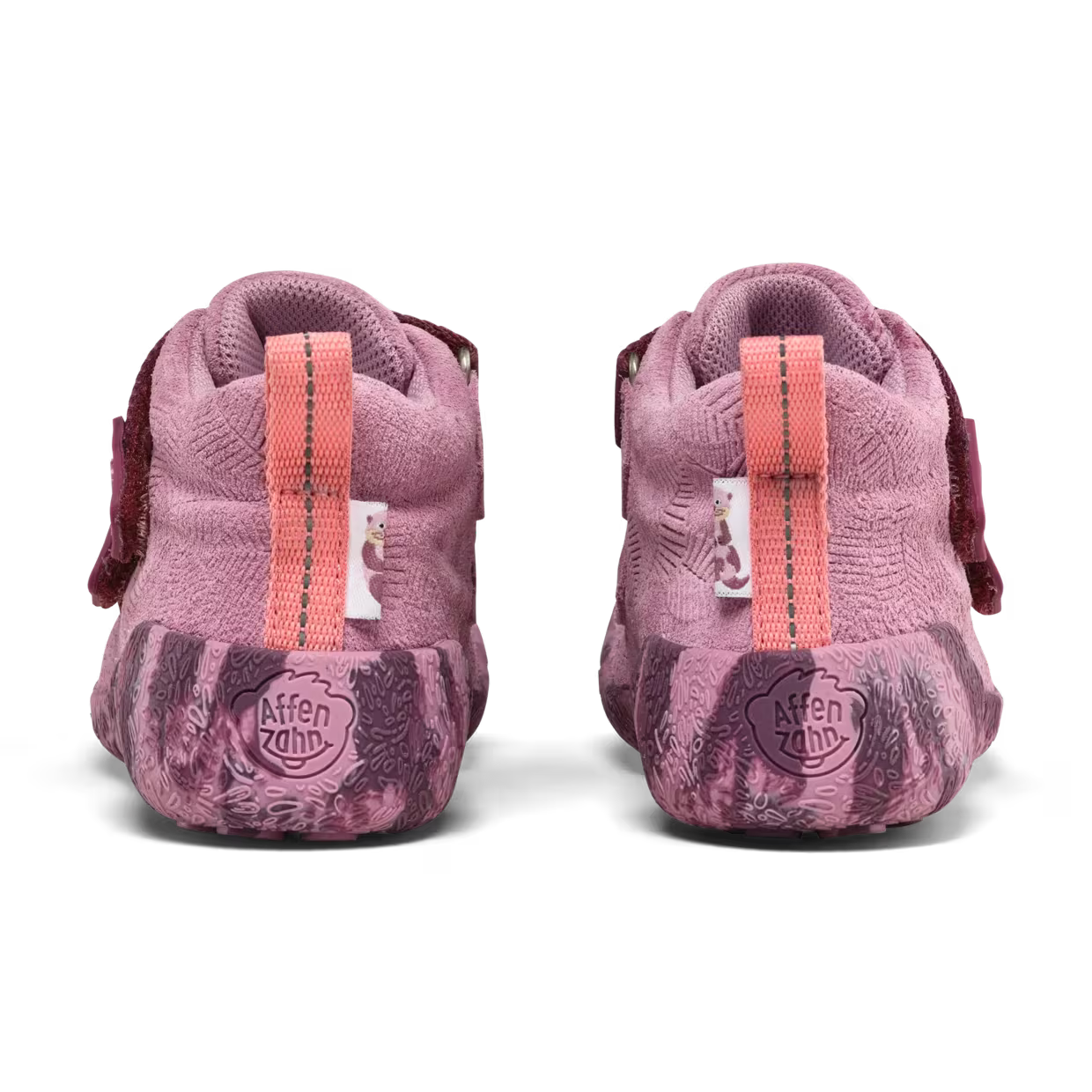 Affenzahn Prewalker Lowboot Leather Talky Otter Rose