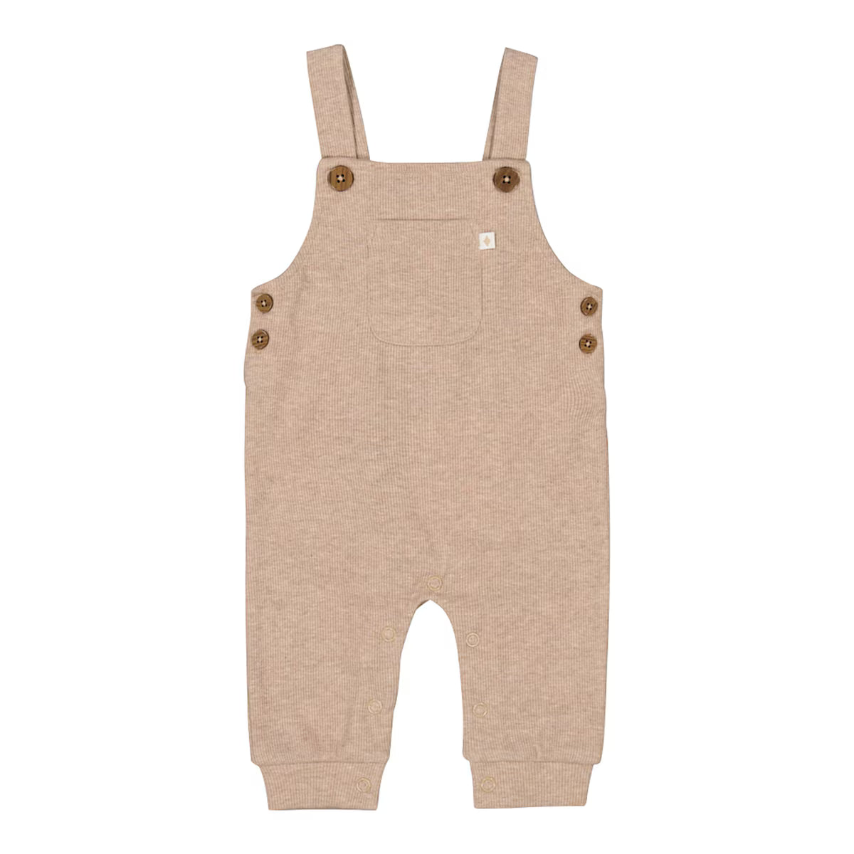 feetje Latzhose Ripp Taupe