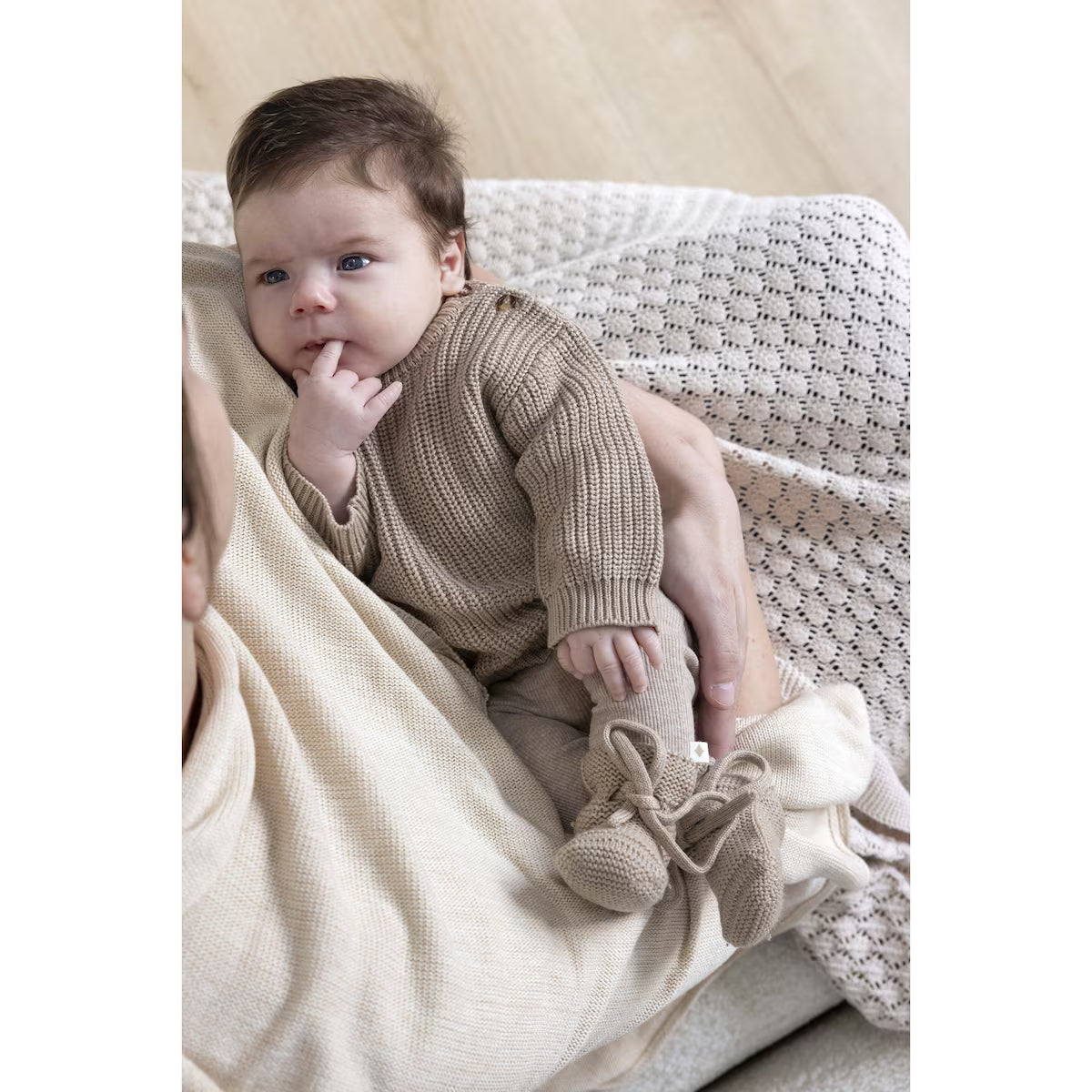 feetje Baby Ripphose Taupe