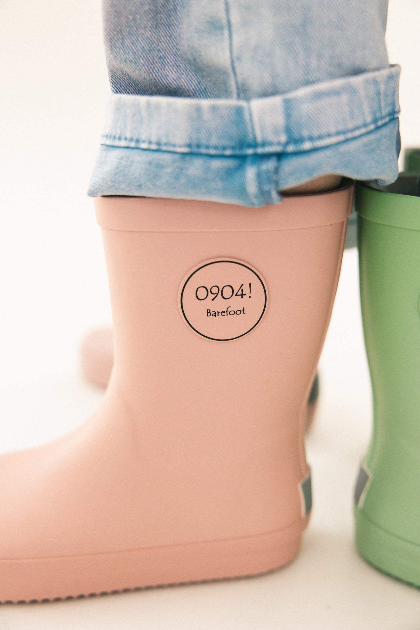 0904 Barfuß Gummistiefel Rosa