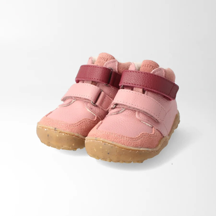 bLIFESTYLE VEGAN Barfuß-Halbschuh WaschbärSTYLE NAP altrosa